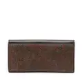 ETRO Essential paisley-print leather wallet - Black