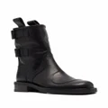 Buttero Elba leather mid-calf boots - Black