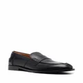 Buttero shark tooth-tongue loafers - Black