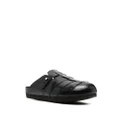 Buttero woven-panelled clog sandals - Black
