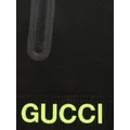 Gucci logo-print hooded jacket - Black