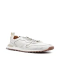 Buttero lace-up calf-leather sneakers - White