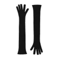 Dolce & Gabbana extra-long cashmere-blend gloves - Black