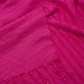 Emporio Armani textured fringed scarf - Pink