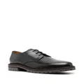 Common Projects serial-number leather Derby shoes - Black