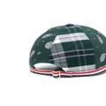Thom Browne paisley-print cotton baseball cap - Green