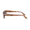 Persol rectangle-frame sunglasses - Brown