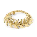 Nina Ricci XL Bird Chain hoop earrings - Gold