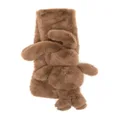 jnby by JNBY bunny faux-fur scarf - Brown