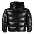 Moncler Ecrins quilted hooded jacket - Black