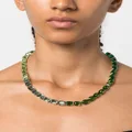 Swarovski Millenia crystal-embellished necklace - Green