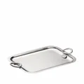 Christofle Vertigo 26cm x 20cm silver-plated rectangular tray