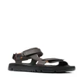 Camper Oruga leather touch-strap sandals - Black