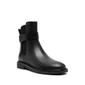 Tory Burch Double T 30mm ankle boots - Black