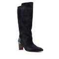 Chie Mihara Eryan 90mm suede boots - Blue
