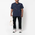 Kenzo Target embroidered cotton shirt - Blue