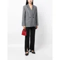 tout a coup notched-lapel double-breasted blazer - Grey