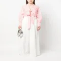 Viktor & Rolf pussy-bow collar blouse - Pink