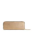 Giuseppe Zanotti Charlotte logo-plaque leather wallet - Gold