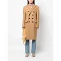 Dsquared2 double-breasted long-sleeve trench coat - Neutrals