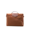 Longchamp Le Pliage briefcase - Brown