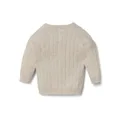 Brunello Cucinelli Kids cable-knit cashmere jumper - Neutrals