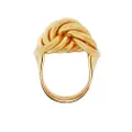 Jil Sander twist-detail handcrafted ring - Gold