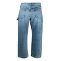 rag & bone high-waist straight-leg jeans - Blue