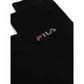 Fila intarsia-knit logo sock pack (pack of three) - Black