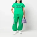 Karl Lagerfeld logo-print organic cotton T-shirt - Green