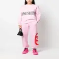 Karl Lagerfeld logo-print crew-neck sweatshirt - Pink