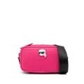 Karl Lagerfeld K/Ikonik zip-fastening camera bag - Pink