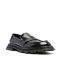 Alexander McQueen Wander leather loafers - Black