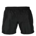 Dolce & Gabbana logo-plaque drawstring-waist shorts - Black