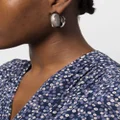 ISABEL MARANT Shiny Crescent polished earrings - Silver