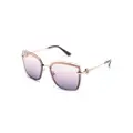 Bvlgari gradient square-frame sunglasses - Pink