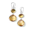 IPPOLITA Rock Candy® citrine drop earrings - Silver
