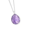 IPPOLITA Rock Candy® amethyst teardrop pendant necklace - Silver