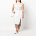 Missoni zigzag-woven skirt - White