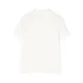 Moncler Enfant logo-patch piqué polo shirt - White