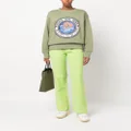 Kenzo graphic-print cotton sweatshirt - Green