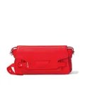 Proenza Schouler Beacon leather saddle bag - Red