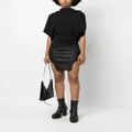 Rick Owens Diana leather miniskirt - Black