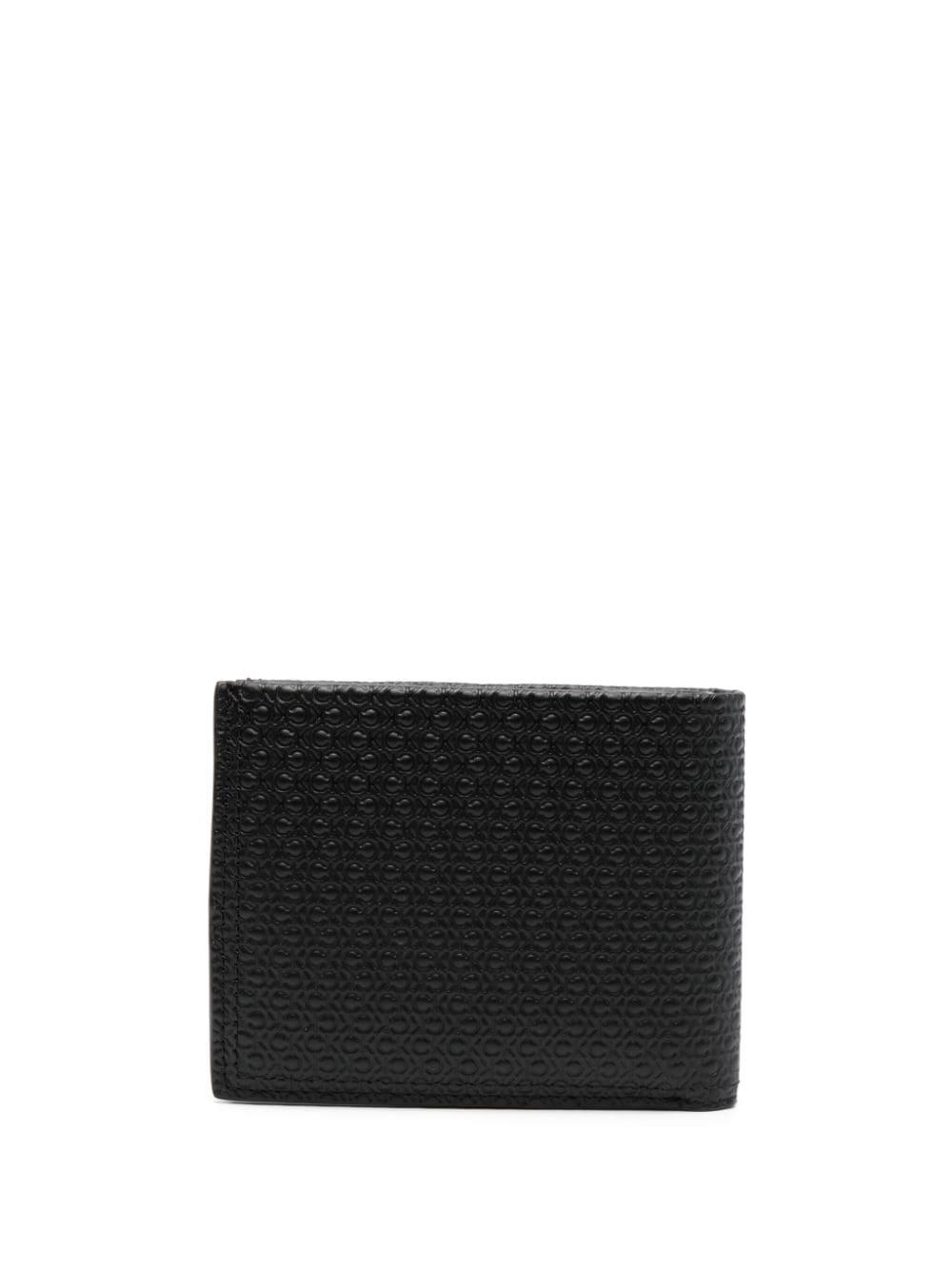 Calvin Klein Minimalism 5cc bi-fold wallet - Black