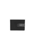 Calvin Klein Minimalism leather cardholder - Black