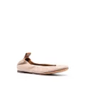 Lanvin leather ballerina shoes - Pink