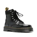 Dr. Martens Jadon leather combat boots - Black