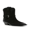 Ash Dustin 55mm pointed-toe boots - Black