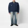 Dsquared2 button-up wool-blend jacket - Blue