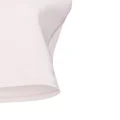Giambattista Valli logo-embroidered duchess-satin top - Pink